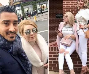 رستوران گردی رضا قوچان نژاد همراه با فرزند و همسر زیبایش!