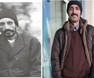 فوتوشوت‌های قجری/ واکنش ژوله به همزاد قاجاریش اون زمان خان بوده الان شده طنزپرداز