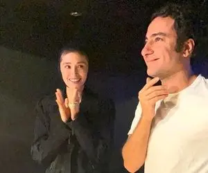 تبریک عاشقانه فرشته حسینی برای نوید محمدزاده + عکس