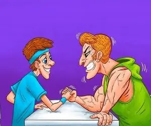 بازی فکری؛ کدام یک از این افراد تو مسابقه مچ اندازی برنده می شود؟