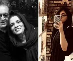 (عکس) استوری غم انگیز دختر داریوش مهرجویی برای پدرش