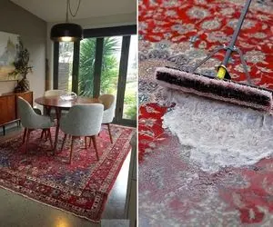 فرش دستباف رو با چی بشوریم؟ / با چی، چطور، کجا، همه شو برات گفتیم پول ندی قالیشویی