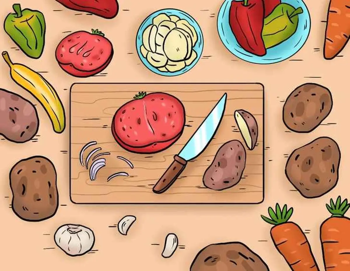 find the mistake chopping board