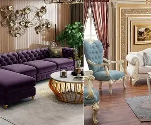 انواع سبک مبلمان واسه متراژ های مختلف / بری بازار میکنن تو پاچت اول سبکارو یاد بگیر