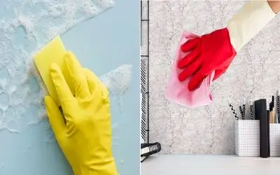 کاغذ دیواریت کثیفه و از چشمت افتاده/ با این روش ها دیوارتو برق بنداز خونتو قصر کن