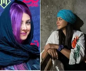 سلفی جذابِ "آزاده صمدی" تو اینستا؛ خانوم جان اون تیپه که رنگ سال میزنن نه مو!