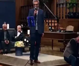 سکانس شاد/حامد آهنگی میخواد سر به بیابون بزاره با این صدا/از خنده به سجده افتاده