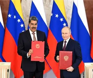 امضای پوتین پای قانون مشارکت راهبردی با ونزوئلا خورد