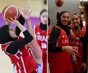 ویدیو خبرساز دختران بسکتبال ایران؛ خوشحالی زنانه ای که حذف شد