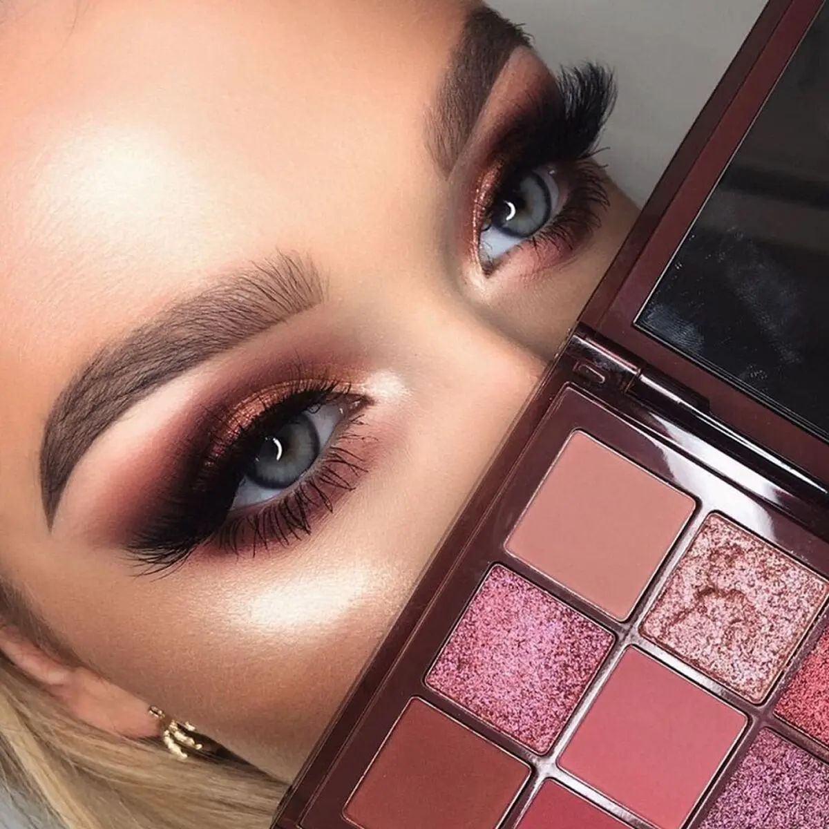 آرایش چشم درشت