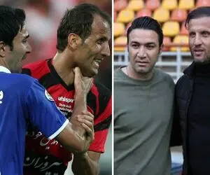 (عکس) پیراهن پرسپولیس توسط جواد نکونام پاره شد!