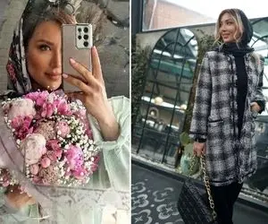 استایل شیک و الگانت مینا مختاری؛ همسر بهرام رادان هم یه پا جیرانِ واسه خودش!