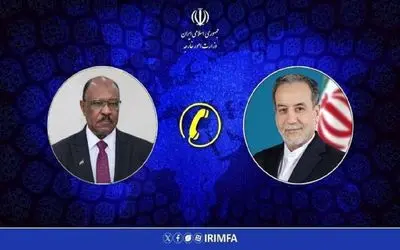 تماس تلفنی عراقچی با وزیر خارجه سودان در پی کشتار غیرنظامیان در شهر فاشر