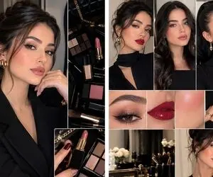 آرایش هایی که با لباس مشکی عالی میشن؛ انتخاب صحیح همه مراحل صورت از رویش مو تا چانه