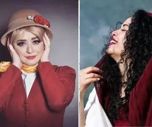 ژست خنده دار "مهراوه خانم شریفی نیا"؛ ملیکاشون لاغر کرده چه خوشگل شده!