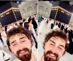 آواز ماندگار؛ کنار خانه خدا از معین میخونه تو مکه عشق من