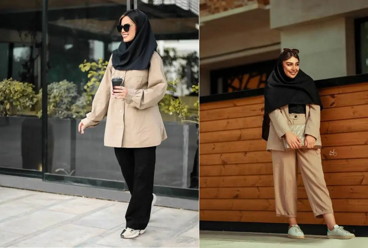 مانتو شلوار دانشجویی رسمی
