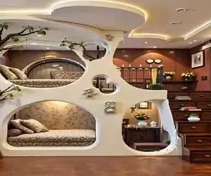 معماری خلاقانه؛ باورکردنی نیست فسقل جا رو جوری طراحی کرد دوتا اتاق مجزا از توش دراومد