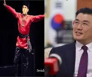 موسیقی آذری دل سفیر کره جنوبی رو هم برد/انقدر ذوق کرده که خودش میخواد فیلم بگیره