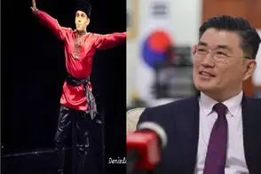 موسیقی آذری دل سفیر کره جنوبی رو هم برد/انقدر ذوق کرده که خودش میخواد فیلم بگیره