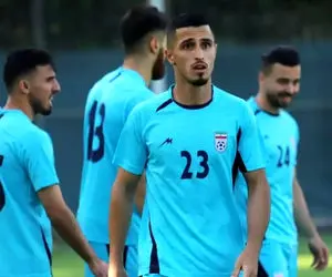 واکنش مهاجم پرسپولیس به بازی امشب ایران - قطر