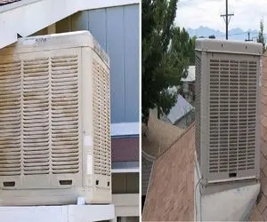 کولر آبی باد گرم میزنه و خنک نمیکنه؟/ بدون هزینه و دردسر درستش کن خونرو یخچال کنه