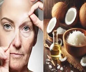 خواص روغن نارگیل برای جوانسازی پوست و از بین بردن چین و چروک های صورت در حد بوتاکس