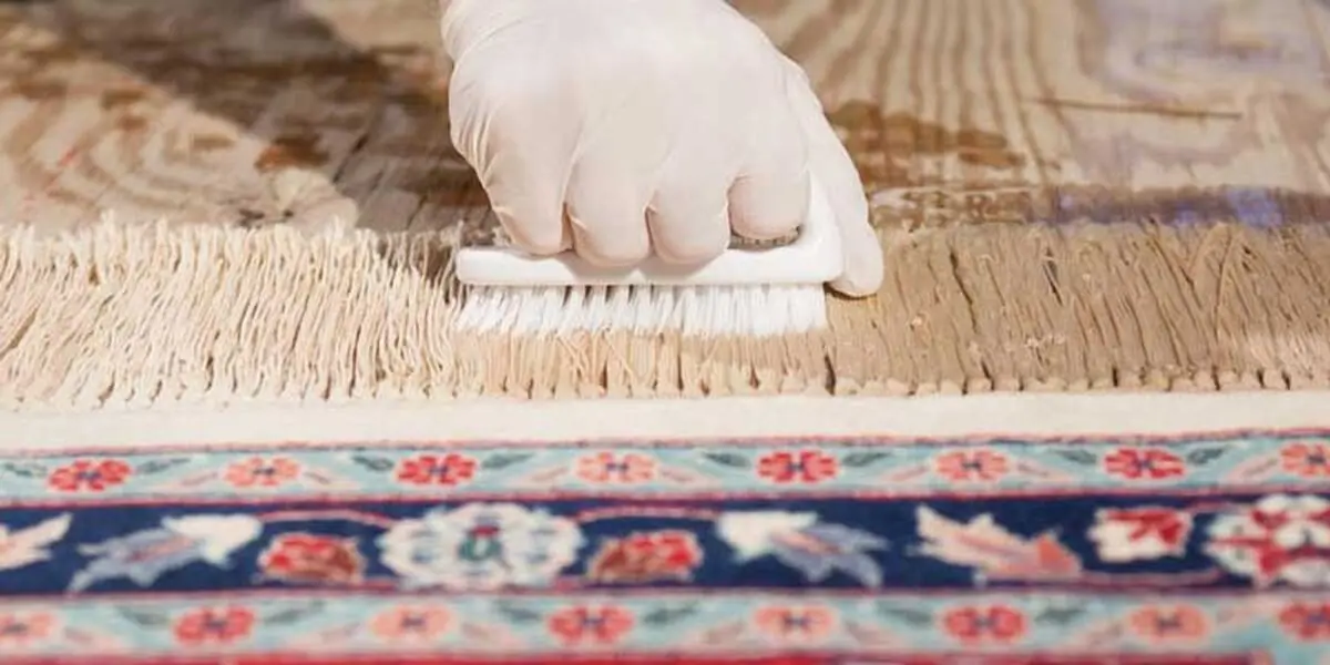 فرش دستباف رو با چی بشوریم