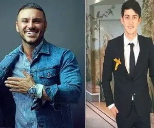 (عکس) رفاقت سردار آزمون با آرمین 2AFM علنی شد