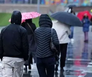 بارش باران در این استان‌ها؛ گرم‌ترین و سردترین شهرها