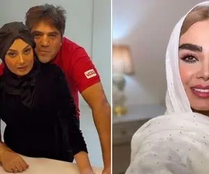 ست استایل خیلی شیک صبا راد تو پیاده روی که ما عروسی میپوشیم؛ ابرو کاشته قد گیساش!