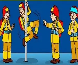 بازی فکری؛ اگه نمیخوای انگ کم هوشی بهت بزنن بگو کدوم از آتش نشان های غیور فیک