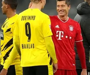 بایرن مونیخ برنده جنگ دیدنی لوا و هالند