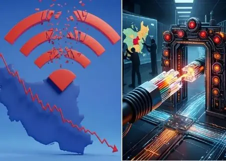 قطعی اینترنت در ایران همزمان با رفع فیلتر تلگرام در عراق؛ به اینترنت برسانید سلام
