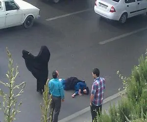 (عکس) خودکشی ناراحت کننده دختر جوان در حصارک کرج