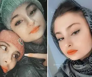 جولون سارا نیکا با چشمای خفن تو اینستا؛ اعتماد به سقفو! با کلی ریمل تهش اینه؟