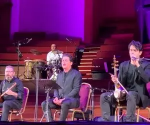 آواز همایونی؛ همایون شجریان تو قلب لندن ایران من خوند و همه قلب هارو تسخیر کرد