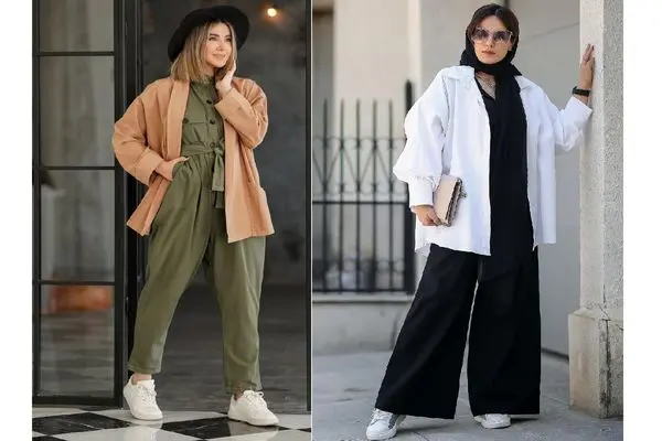 how to wear jumpsuits under Manto?