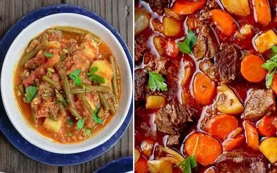 خوراک گوشت و سبزیجات فرانسوی / طرز تهیه راگو با بهترین دستور