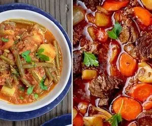 خوراک گوشت و سبزیجات فرانسوی / طرز تهیه راگو با بهترین دستور