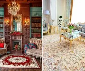 رنگ فرش هایی که دیگر در دکوراسیون مد نیستن؛ اگه فرشت این رنگیه شب ساعت 9 بذارش آشغالی