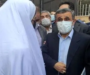 (عکس) عروس و دامادی که با احمدی نژاد ثبت نام کردند!