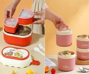 ظرف غذاهای مد برای سر کار؛ اینا رو همکارات ببینن چشاشون چارتا میشه، زیبا و کاربردی