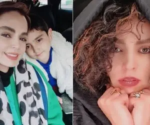 ژست زرق و برق دارِ "سپیده خداوردی" با حافظ؛ عشق نصفه و نیمه خانوم بازیگر!