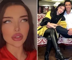 فِیس فضایی زنِ سپهر حیدری با یه نیمچه لباس؛ خانوم هیکلو ساخت و ساز کرده در حد هرکول!