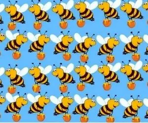 بازی فکری؛ خیلیا نتونستن زنبور متفاوت رو پیدا کنن تو بتونی واقعا چشات بیگ لایک داره