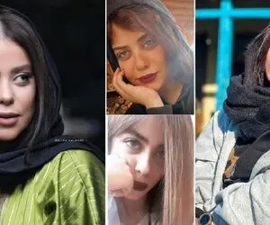 قُلدربازی "الهام اخوان" با تیپی که داره منفجر مِره؛ گیسای شاخ شاخیش عجیب چووووخ گوزله!