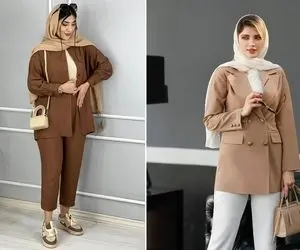 تیپ زدن با قهوه ای شکلاتی / رنگ مورد علاقه حبیب که در حقش اجهاف شده واقعا جذاب میشه