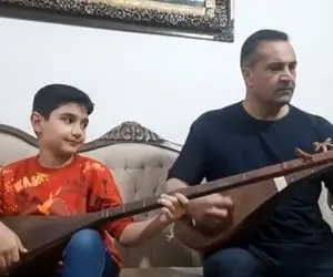  آواز محلی؛ پدر و پسر هنرمند با یه تار، تار و پودتو به اهنگ میدوزن و میخکوبت میکنن