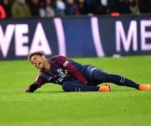 (عکس) مصدومیت وحشتناک نیمار +۱۸